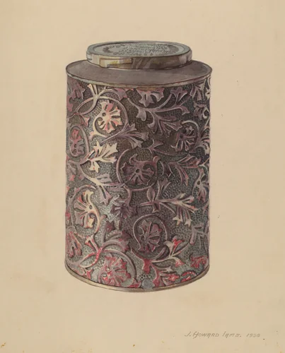 Coffee Can by J. Howard Iams, index of american design, 1938