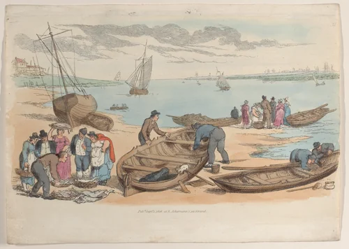 Plate 31, from "World in Miniature" by Thomas Rowlandson, print, 1816