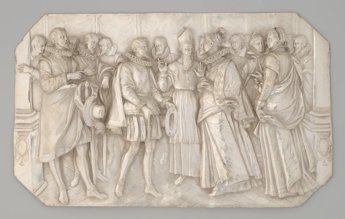 Box with Episodes from the Life of the Spinola Family by Mattheus Melijn, other, 1636