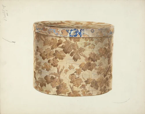 Bandbox by Joseph Rothenberg, index of american design, 1953