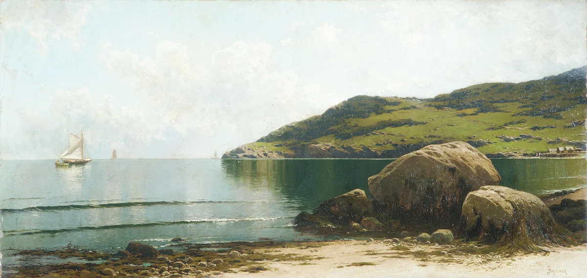 Marine Landscape by Alfred Thompson Bricher, artwork, 1892-1895