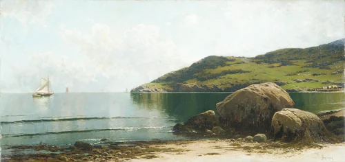 Marine Landscape by Alfred Thompson Bricher, artwork, 1892-1895