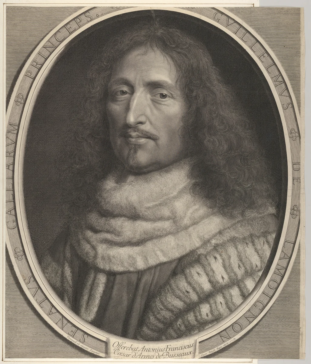 Guillaume de Lamoignon by Robert Nanteuil, print, 1676