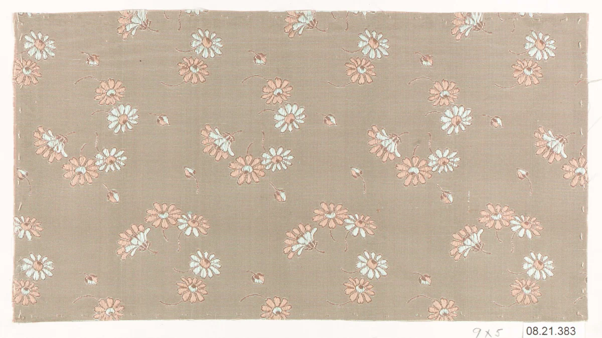 Textile sample by Unknown Designer, textile, 1900