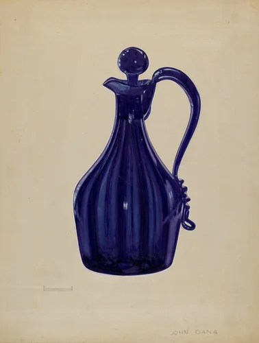 Cruet by John Dana, index of american design, 1936