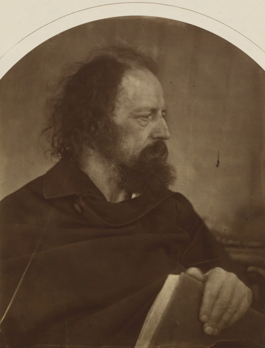 Alfred Lord Tennyson by Julia Margaret Cameron, photograph, 1865