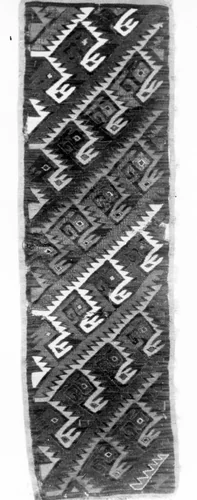 Fragment by Peru, textile, 1000-1476