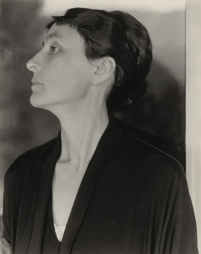 Georgia O'Keeffe by Alfred Stieglitz, photograph, 1919-1921