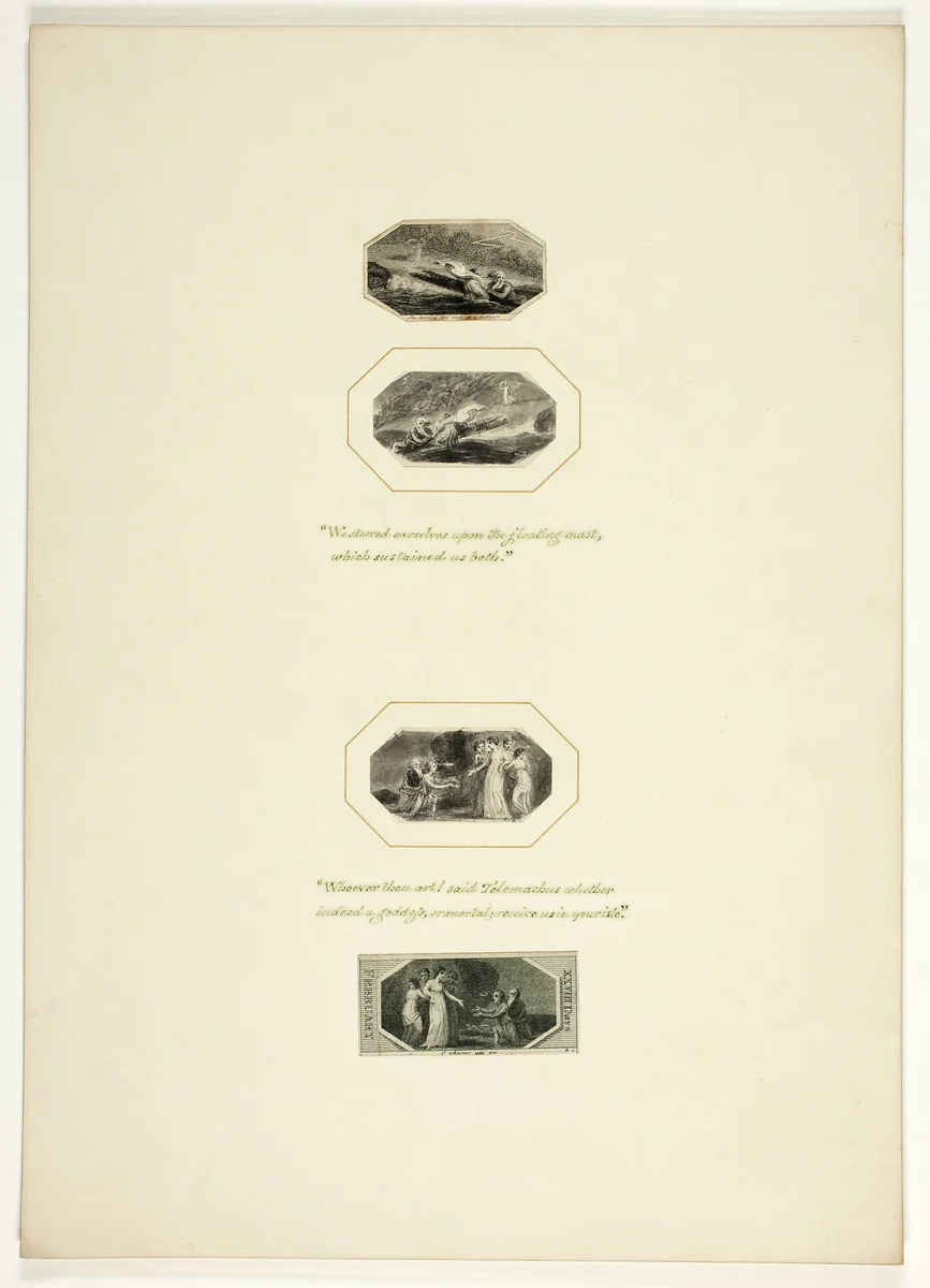 Plate from Telemachus by Thomas Stothard, print, 1793-1803