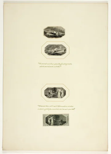Plate from Telemachus by Thomas Stothard, print, 1793-1803