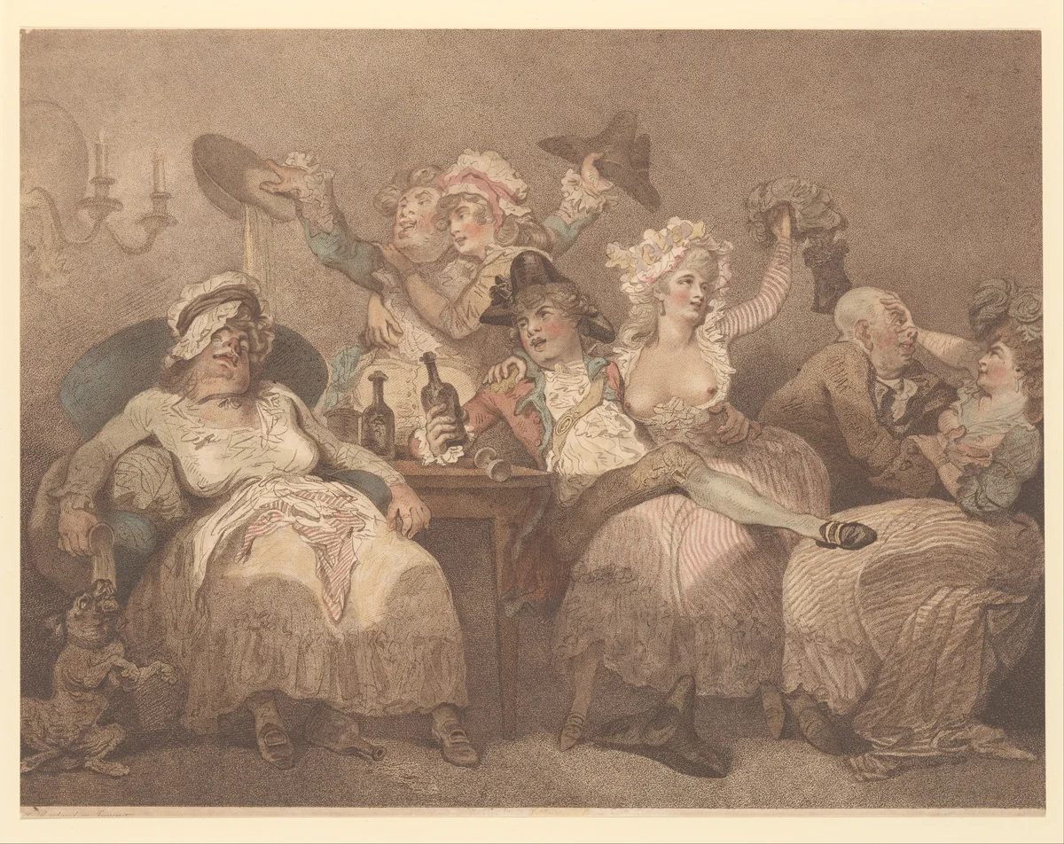 A Sketch from Nature by William Paulet Carey, print, 1784