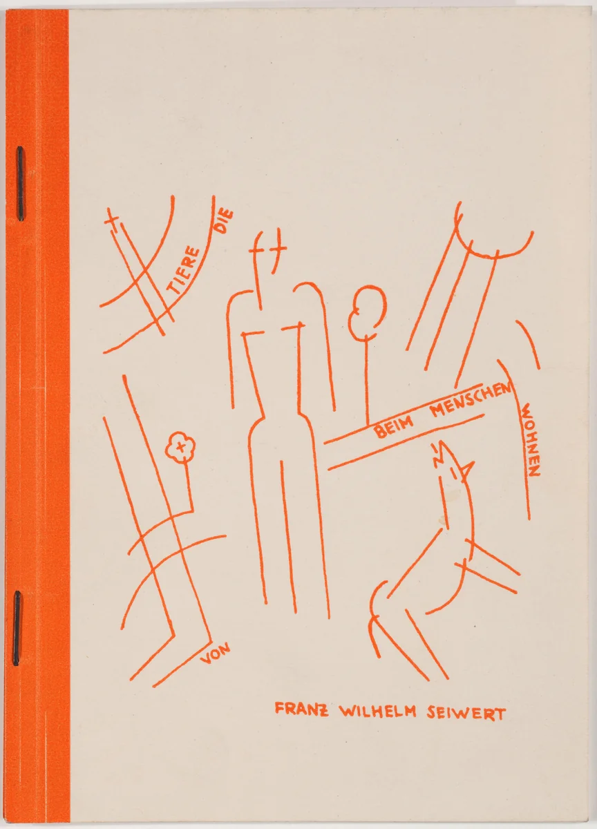 Tiere die beim Menschen wohnen by Franz Wilhelm Seiwert, design, 1932