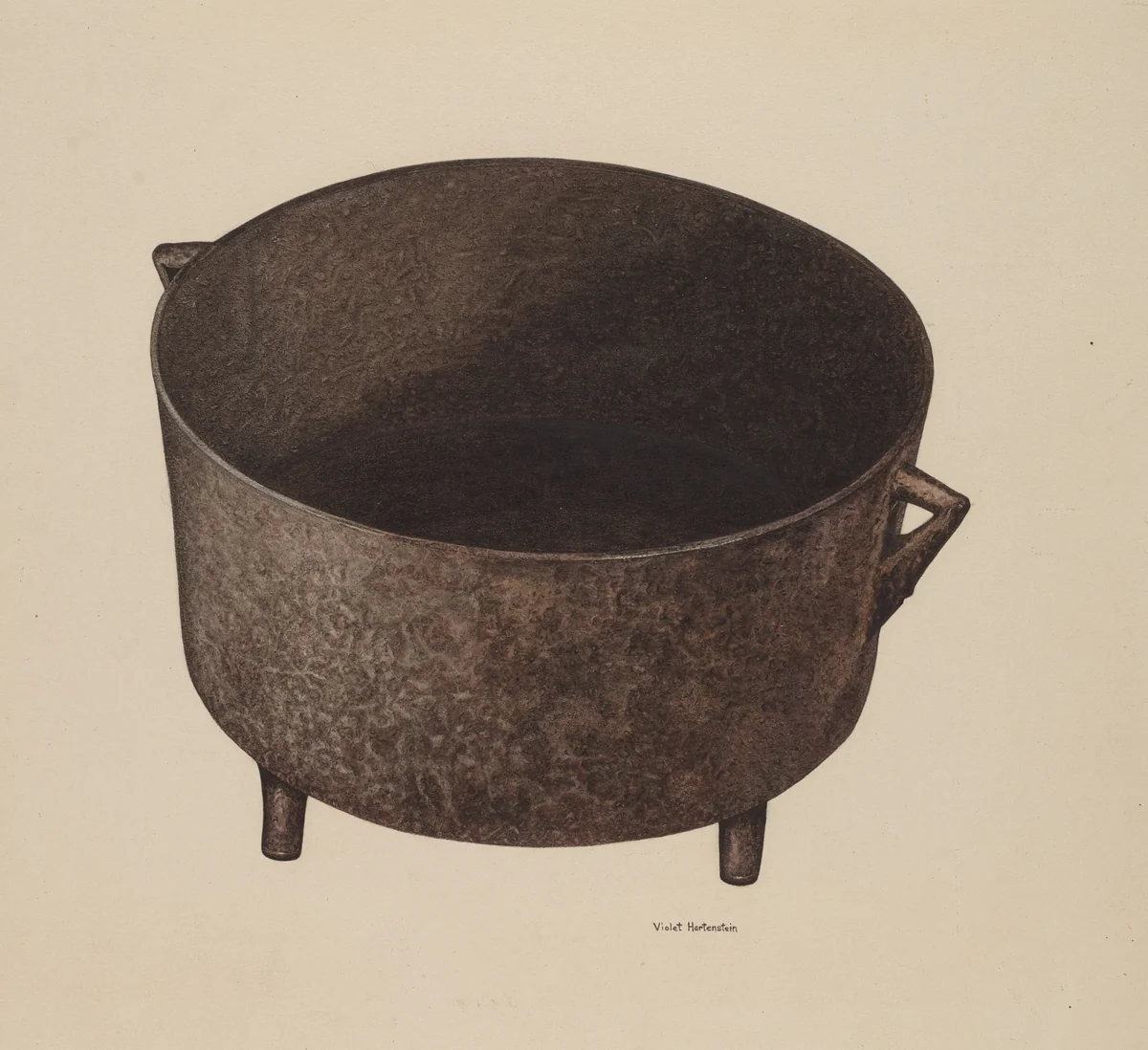 Dutch Bake Oven by Violet Hartenstein, index of american design, 1935-1942