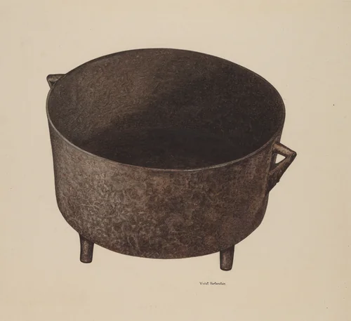 Dutch Bake Oven by Violet Hartenstein, index of american design, 1935-1942