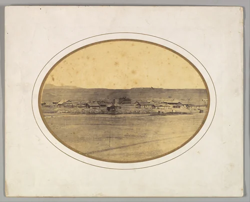 Fort Laramie, Wyoming by Ridgway Glover, photograph, 1864-1868