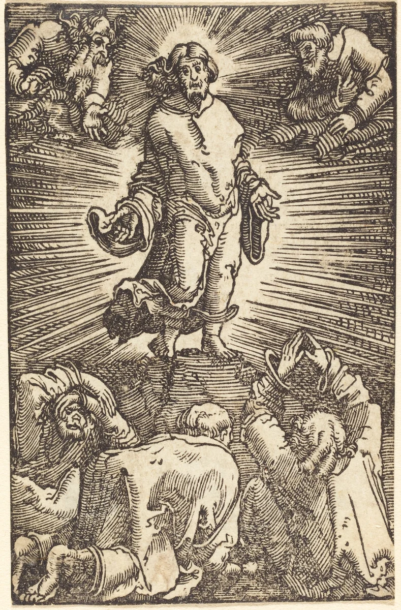 The Transfiguration by Albrecht Altdorfer, print, 1513