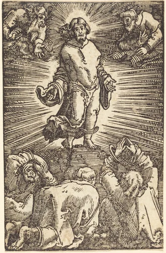 The Transfiguration by Albrecht Altdorfer, print, 1513