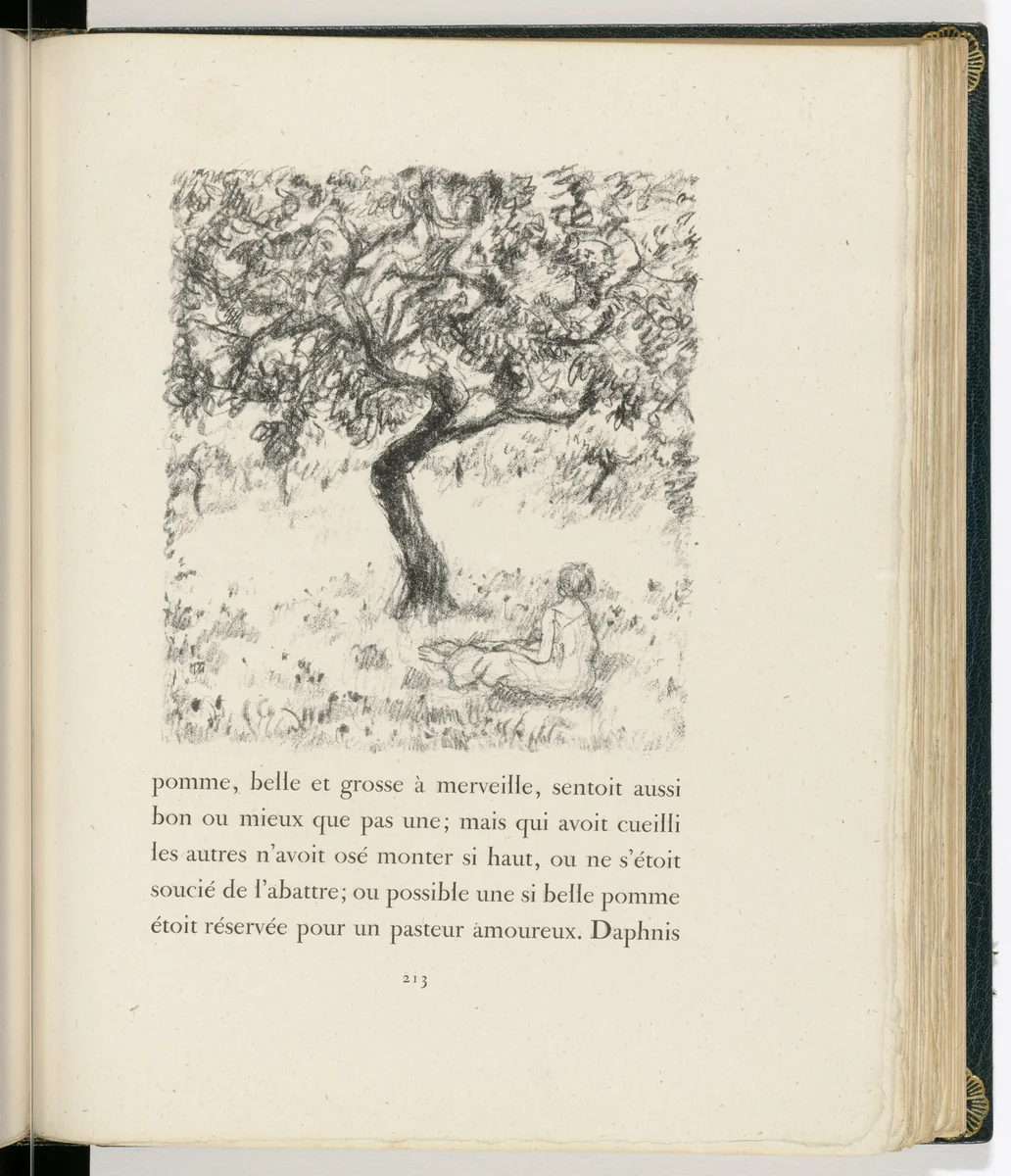 In-text plate (page 213) from Daphnis et Chloé by Pierre Bonnard, illustrated book, 1902