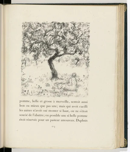 In-text plate (page 213) from Daphnis et Chloé by Pierre Bonnard, illustrated book, 1902