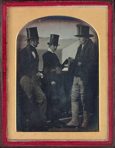 John Ashworth, Edmund Ashworth, Edmund Ashworth, Jr. by British 19th Century, photograph, 1848