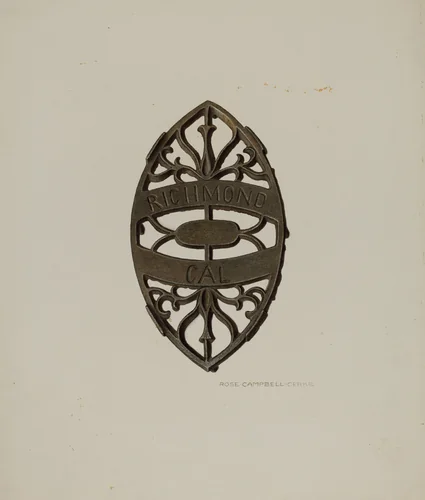 Flatiron Stand by Rose Campbell-Gerke, index of american design, 1940