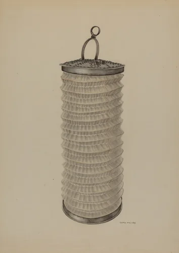 Lantern by Edith Miller, index of american design, 1938