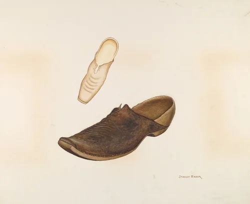 Woman's Sabot by Stanley Mazur, index of american design, 1937