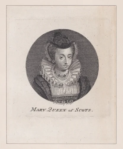 Mary, Queen of Scots by Charles Townley, print, 1770-1799