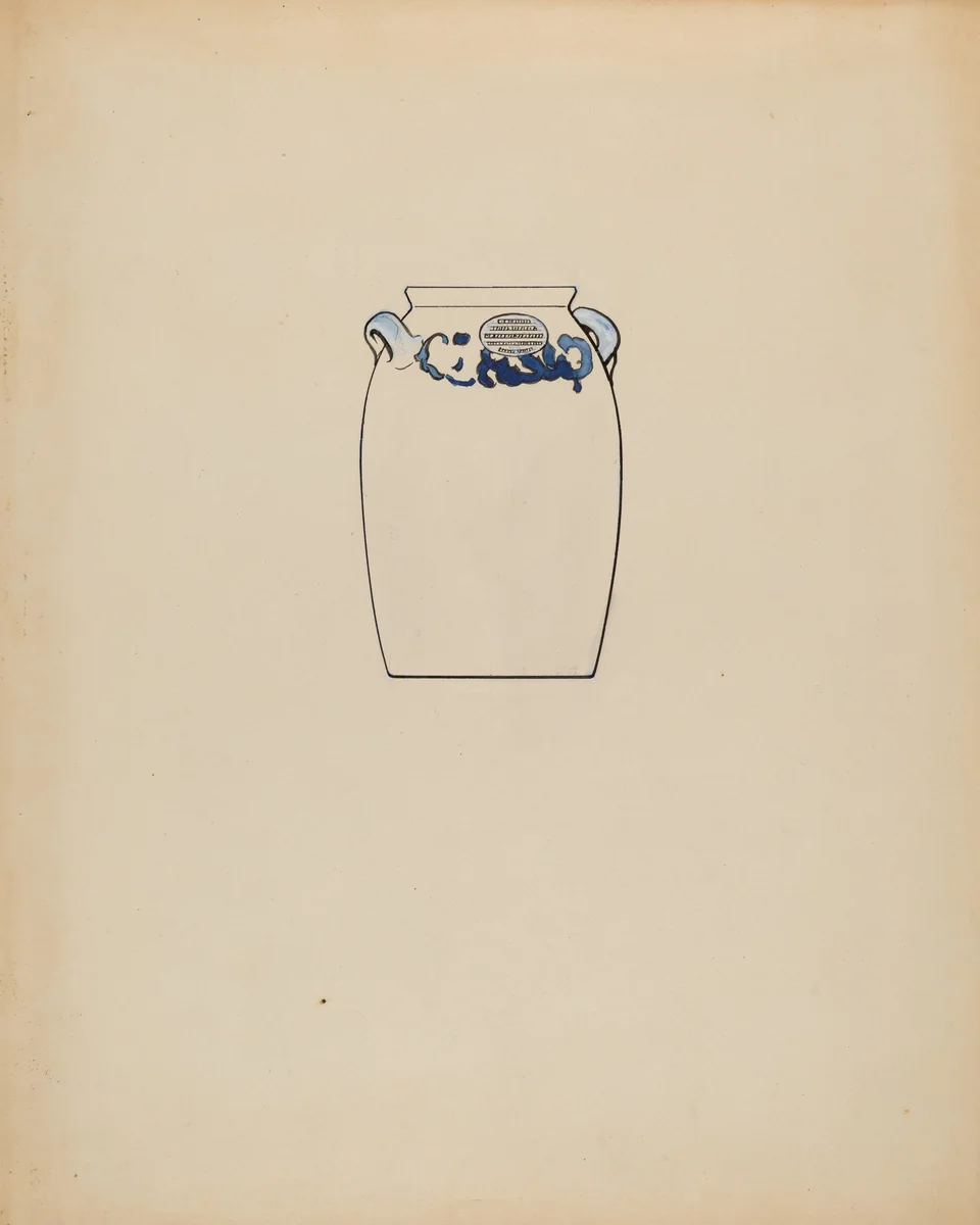 Jar by Charles Caseau, index of american design, 1936