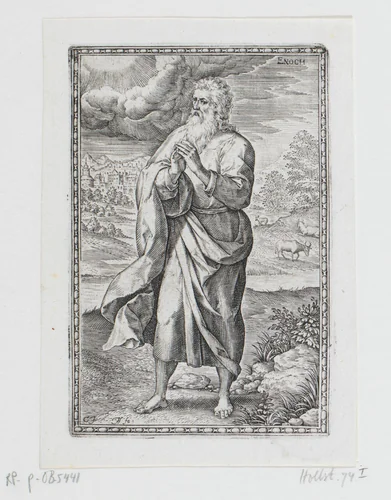 Henoch by Unknown, print, 1575