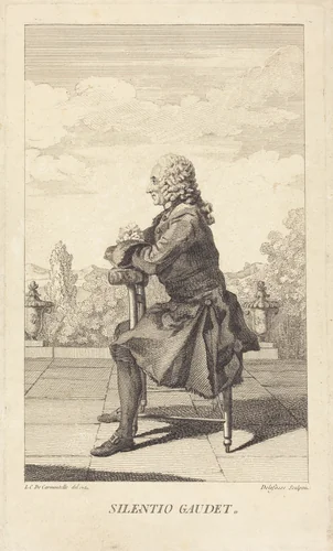 Jean-Baptiste-François Durey de Meinières by Jean-Baptiste Delafosse, print, 1760