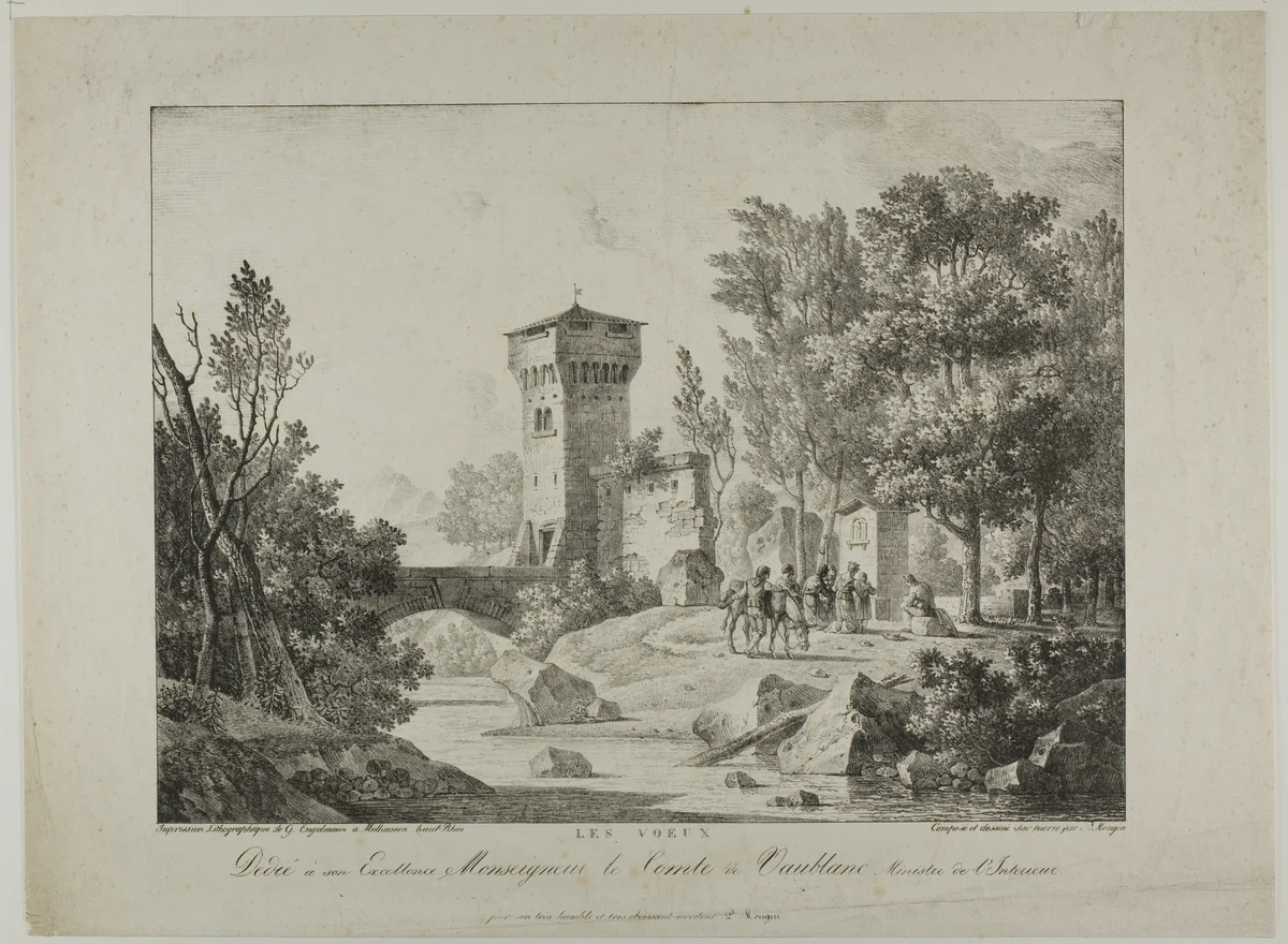 Prayers by Pierre-Antoine Mongin
Gottfried Engelmann, print, 1816