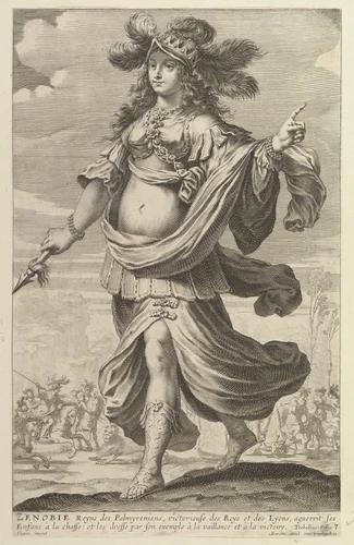 Zénobie by Gilles Rousselet, print, 1647