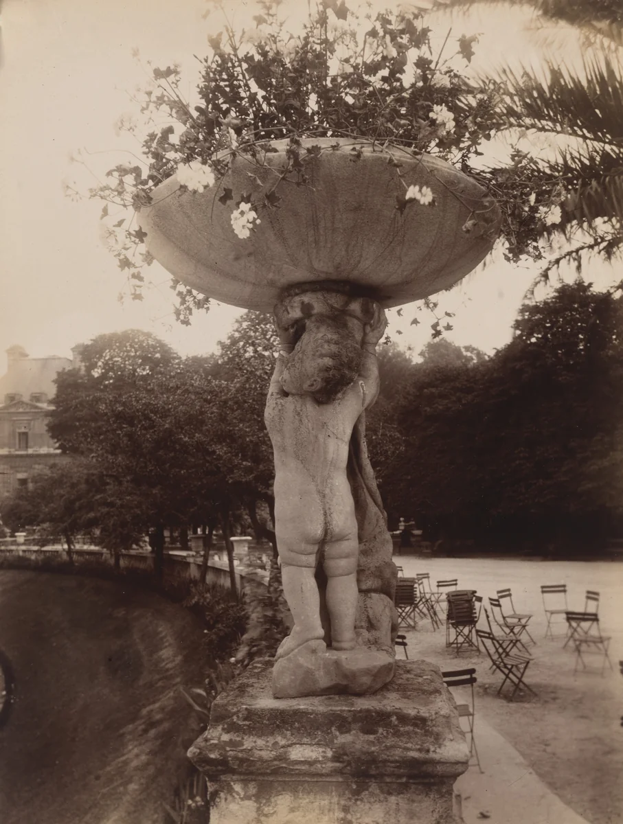 Luxembourg by Eugène Atget, photograph, 1926