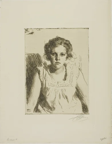 Frida by Anders Zorn, print, 1914