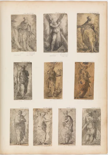 St. Matthew by Andrea Schiavone, print, 1510-1563