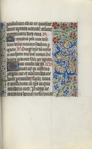 Book of Hours (Use of Rouen): fol. 124r by Master of the Geneva Latini, book, 1465-1475