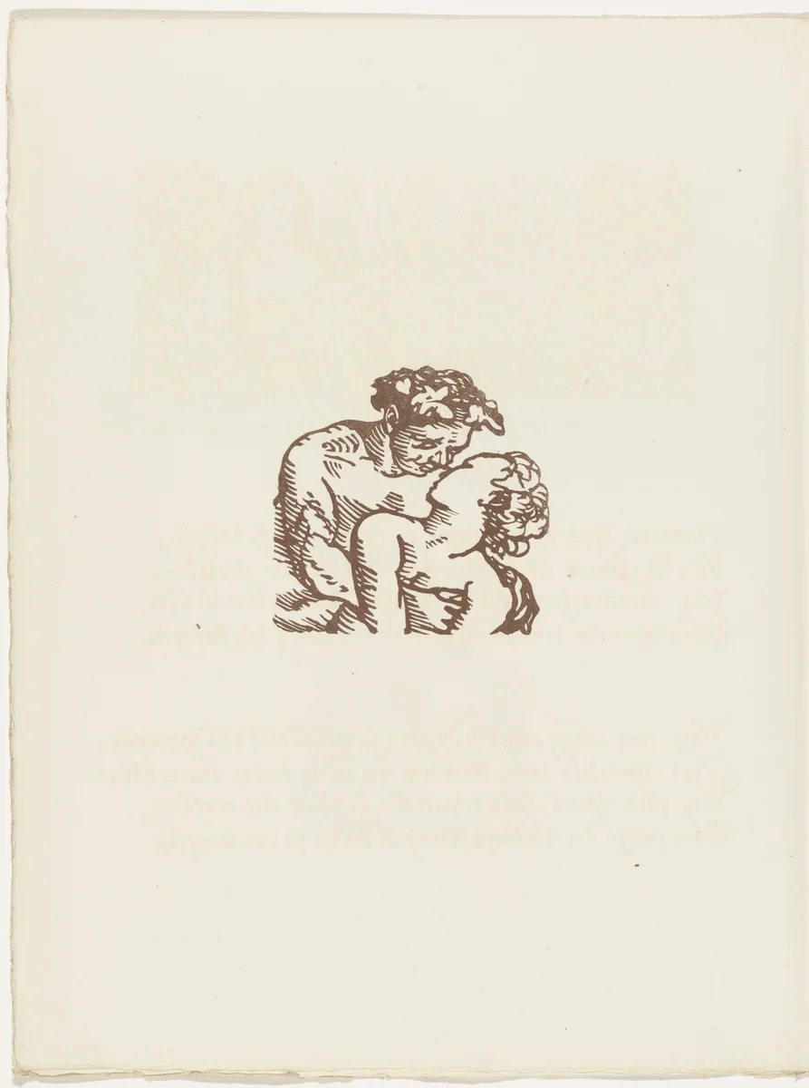 Vignette (folio 109 verso) from Les Amours (The Loves) by Émile Bernard, illustrated book, 1915