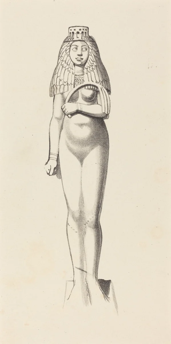 Figure of Bubaste or Isis by W. Walton
John Flaxman, print, 1829