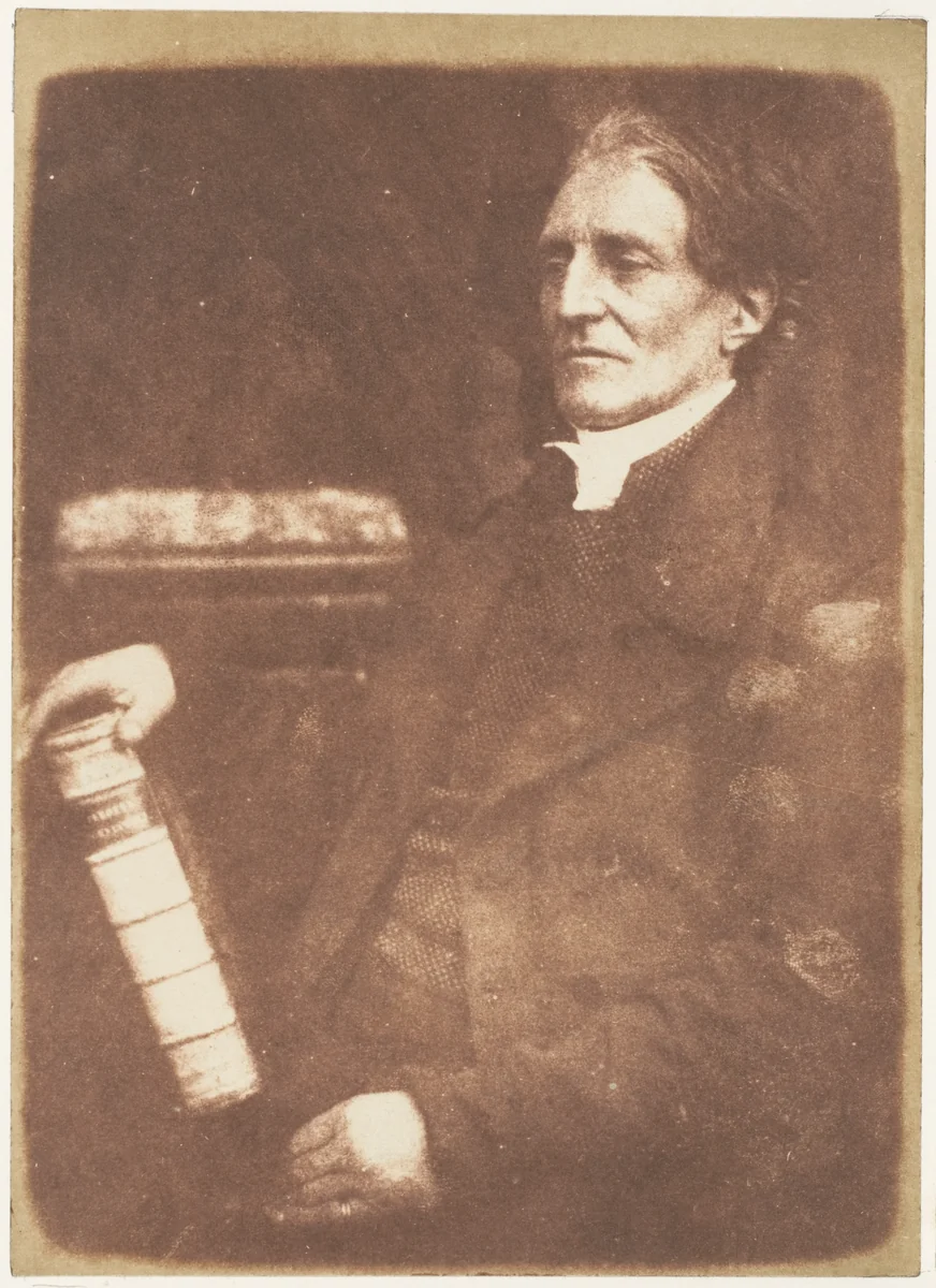 [Man] by Hill and Adamson, photograph, 1843-1847