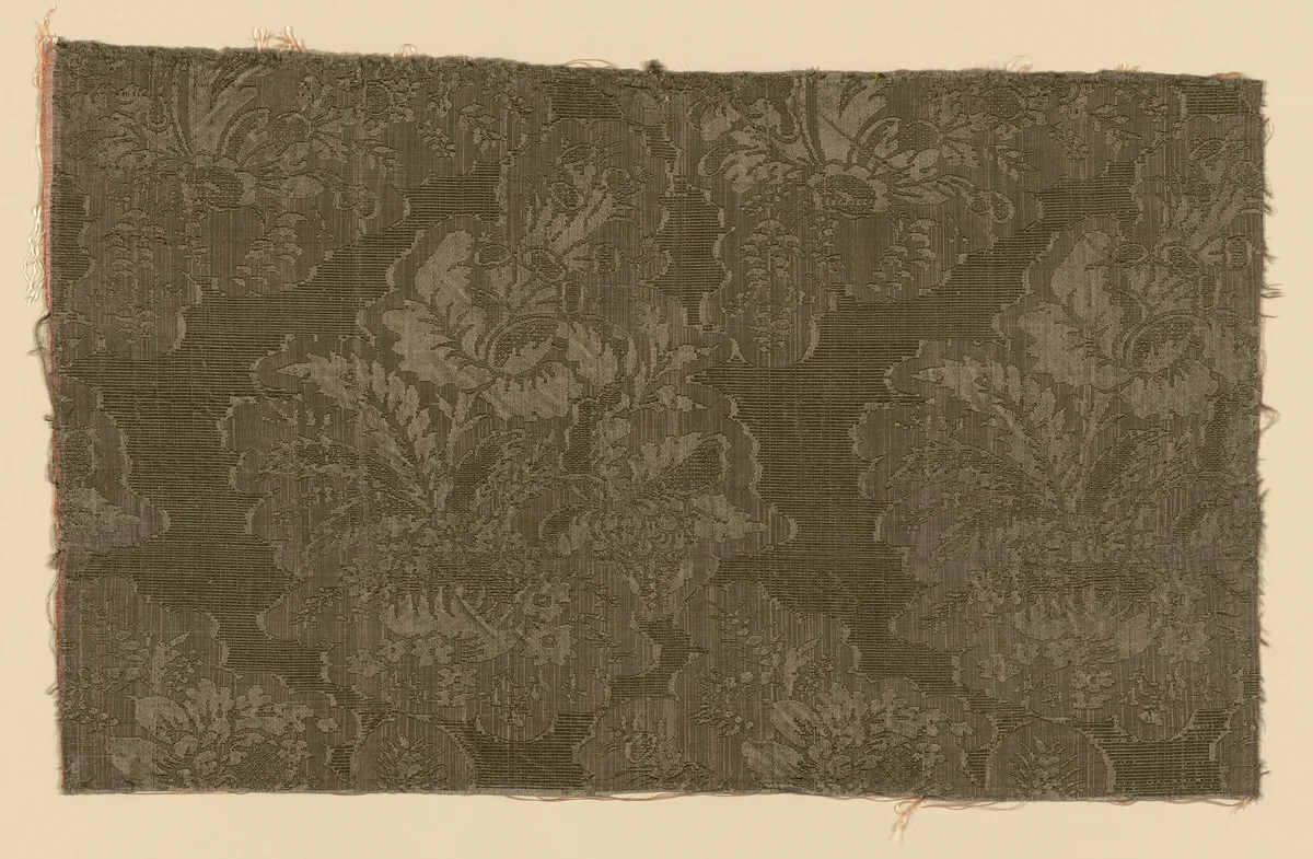 Fragment by England or France, textile, 1725-1775