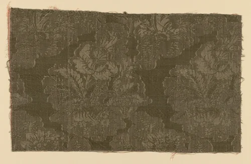 Fragment by England or France, textile, 1725-1775