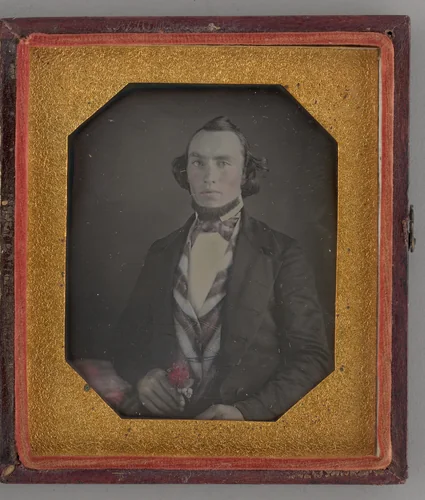 Untitled (Portrait of a Man) by Unknown maker, other, 1845