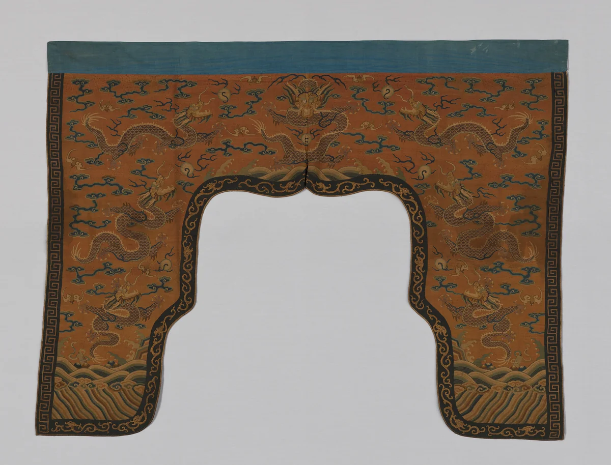 Shrine Surround by China, textile, 1750-1800