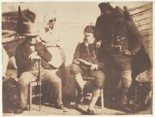 Newhaven Group by Hill and Adamson, photograph, 1843-1847