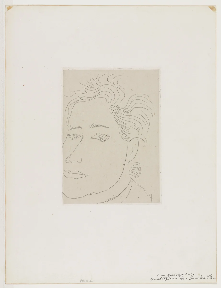 Outamaro by Henri Matisse, portfolio, 1914
