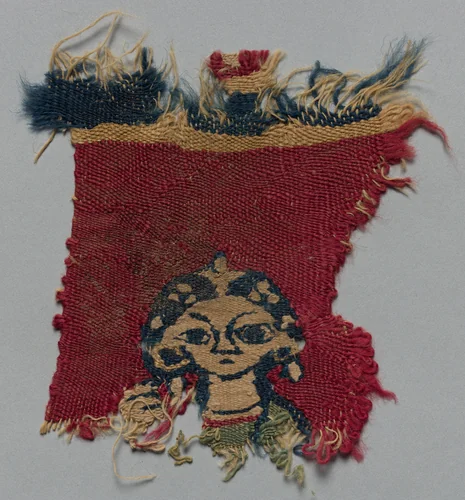 Fragment, Probably from a Hanging by Unknown, textile, 800-899
