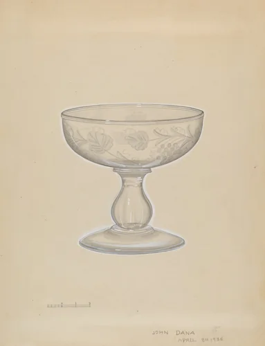 Compote by John Dana, index of american design, 1936