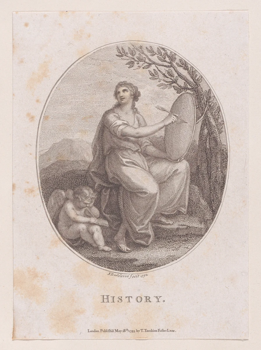 History by Francesco Bartolozzi, print, 1793
