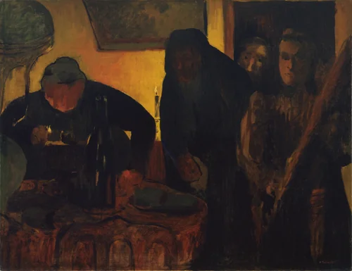 Dinnertime by Édouard Vuillard, painting, 1889